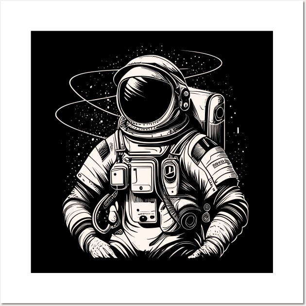 Rocket Man Wall Art by VoidDesigns